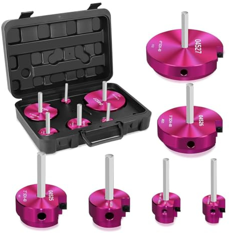 Yarryuter 6 Piezas Escariador de TuberíAs de PVC,Escariador de Limpieza de TuberíAs de PVC para Plan de ReparacióN de TuberíAs