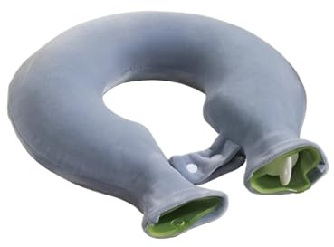 Bouillotte pour le cou – Enveloppe thermique confortable, sac chauffant cervical | Pochette réutilisable, compresse chaude apaisante, coussin de relaxation pour le stress, flasque musculaire