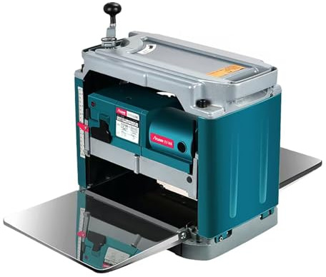 Cepilladora eléctrica, herramienta de precisión plana multifuncional de alta velocidad de 1850 W, cepilladora de banco de 12 pulgadas para carpintería y carpintería