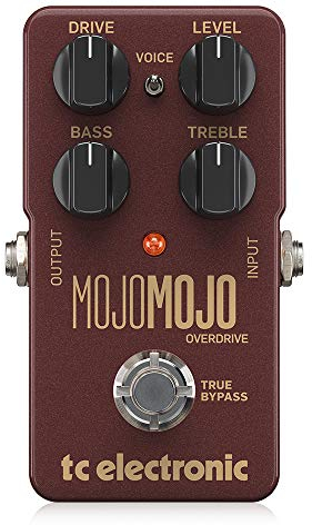 TC Electronic Maximum Mojo Pedale overdrive eccezionale con spazio extra per la testa, controlli precisi e un interruttore sonoro