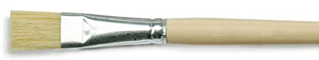 Kreul 722414-Pennelli universali in setole Naturali Resistenti, Piatti, Misura, Arte, Hobby, Scuola e Grandi Usi, Colore Wood, Größe 14, 722414