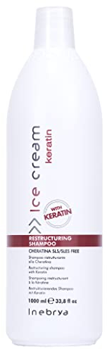 Inebrya Ice Cream Keratin Restructuring Shampoo, 1000 ml