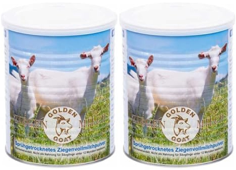 Bambinchen Golden Goat Ziegenvollmilchpulver, 2er Pack (2 x 400g)