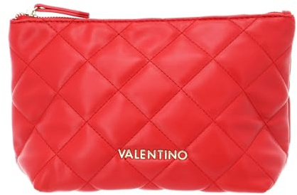 Valentino Damen Waschtaschen Okarina gesteppt rot Einheitsgröße, rot