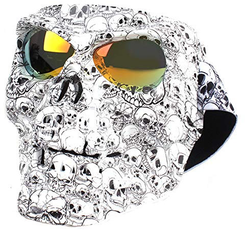 GITVIENAR Motorrad Maskenbrille, Outdoor UV- und Staubschutz Motocross Schutzbrille Maske Helm Maske für Motocross Ski Snowboard Outdoor Sportarten