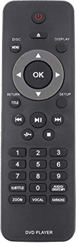Remplacement de la télécommande du Lecteur DVD, Remplacement de la télécommande de Haute qualité, Convient pour DVP5982C1/37B DVP3350K DVP3386K DVP3310K