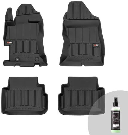 FROGUM ProLine 3D Gummimatten Exklusiven Auto Fußmatten Autofussmatten für Subaru Impreza V ab 2016, für Subaru XV II ab 2018 | Die höchsten Kanten