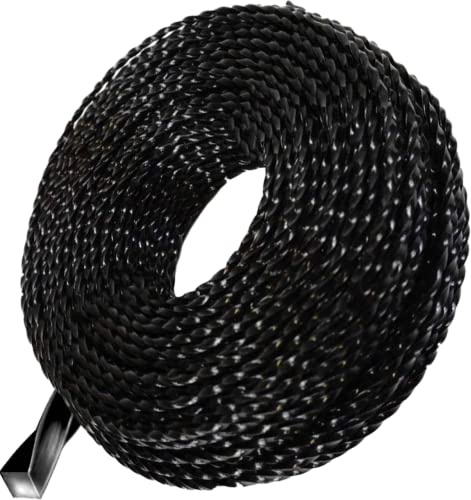 GARDENIX Hilo de Nailon para desbrozadora, 3,0 mm x 15 m Gris