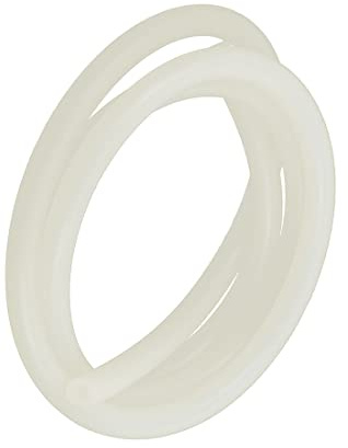 PATIKIL 4mm ID x 8mm OD 1m Silicone Tubo, Flessibile Silicone Gomma Tubo Acqua Aria Flessibile per Pompa Trasferimento, Beige