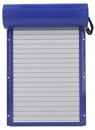 Yusat Batteriebetriebener Automatischer Hühnerstall-Türöffner, Automatischer Hühnerstall-Türöffner mit Timer (EU-Stecker)