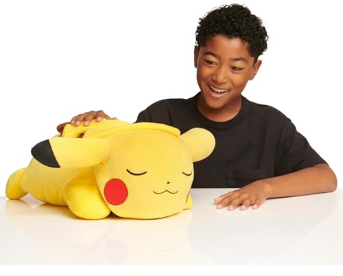Pokemon Pikachu Sleeping Plüschtier, Premiumqualität, 45,7 cm