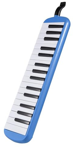 Solinder melodica 32 Tasten Melodica Instrument Melodica Air Piano Keyboard mit Soft Blow Pipe Blasdüsen Melodica Blasinstrumente mit Tragetasche für Anfänger Erwachsene Geschenk