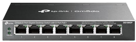 TP Link Switch Omada 8 ports Gigabit avec 8 ports PoE