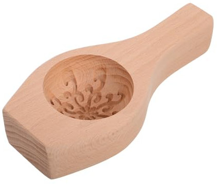 Warmhm Stampo Da Forno in Legno Forma Fiore Per Biscotti Dolci e Strumento Cinese Per e Cottura Al Forno
