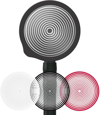 DocCheck Thïngs Stethoskop Membran-Sets Drums, für Littmann® Classic III™ und Cardiology IV™, bedruckt mit Motiv, 3 Membranen (Echo)