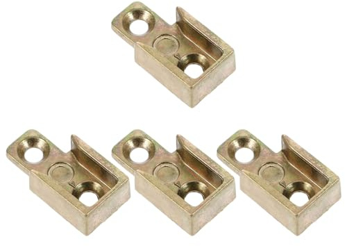 Uonlytech de Placa de Cierre para Piezas de Aleación de Zinc Herrajes Resistentes y para Ventanas Abatibles en Dormitorios y Salas