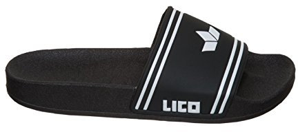 Lico COAST Unisex Vuxen Badskor, Svart/vit, 38 EU