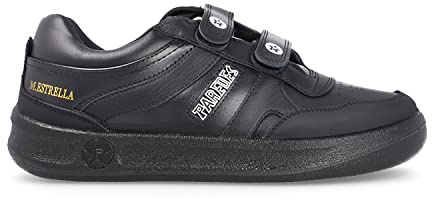 Paredes DP101 NE44 Working shoes, Estrella Velcro, O1, Size 9.5, Black