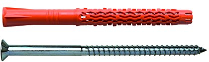 MUNGO 1060120 MQL 10x200 ST Universal-Fassadendübel mit Senkkopfschraube verzinkt 50 Stück