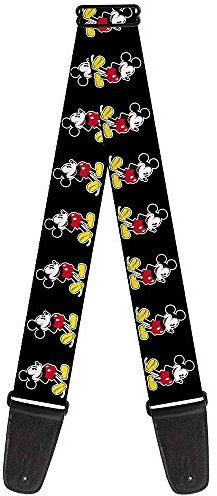 buckle-down Gitarrengurt 34-60 Classic Mickey Mouse Pose Black