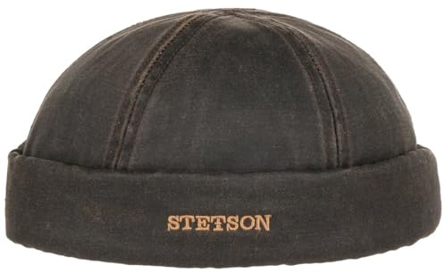 Stetson Vangordon CO/PE Docker Mütze - Braun (6) - 62-63 cm (XXL)