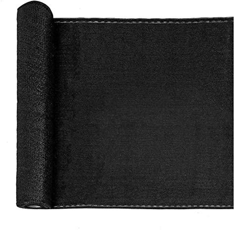 Estexo HDPE - Zaunblende, Sichtschutz, Tennisblende, Zaun, Netz, Schattier, Gewebe, Windschutz (1,0 x 25 m, Anthrazit)