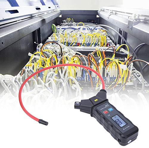 Pince à bobine flexible multifonctionnelle Pince de courant de fuite AC Pince de mesure de courant Outil de mesure de courant Testeur de continuité Kit de maintenance d'affichage LCD Testeur