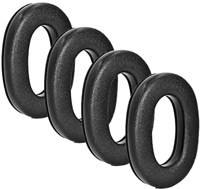 2 Paar Ohrenschützer Ohrpolster für 3M WorkTunes Connect Kopfhörer, Schießen Gehörschutz Schaumstoff Ohrpolster Gehörschutz Geräuschunterdrückung Ohrenschützer