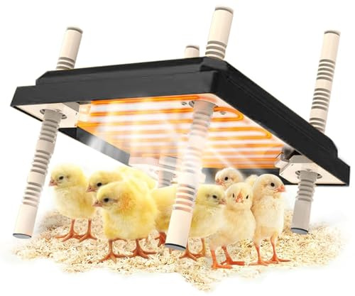 Chick Brooder Heating Plate,Adjustable Height and Angle Chick Brooder