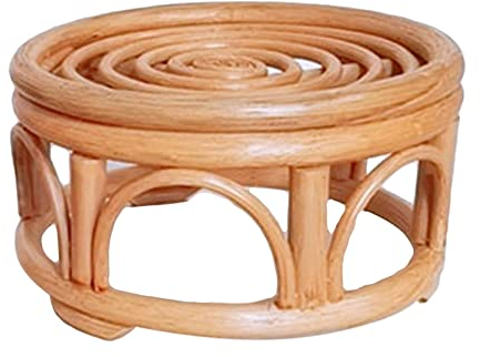 cypreason Blumenständer Blumenständer Fußbank Aus Naturholz -Blumentopf-Ständer Topfgestell Für Innen Niedriger Blumenhocker Für Flower Riser Ständer Für Zimmerecke Wohnzimmer Balkon Terrasse