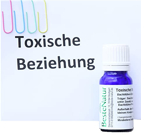 Toxische Beziehung Bachblüten Globuli von Beste Natur, 10g Bachblüten-Globuli Toxische Beziehung, zusammen mit Heilpraktiker*innen und Psycholog*innen entwickelt