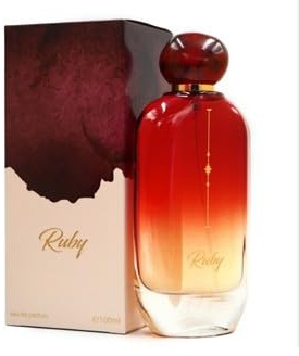 super fragrances Ruby perfume edp for women 100ml | sweet vanilla zesty rose fragrance