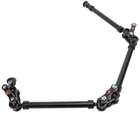 75.5cm/29.7in Adjustable Arm Stand, 360° Magic Arm with 1/4 Thread, Flexible Overhead Camera Mount, Load Up to 4.4lb/2kg, for DSLR Camera/Webcam/Microphone/LED Light