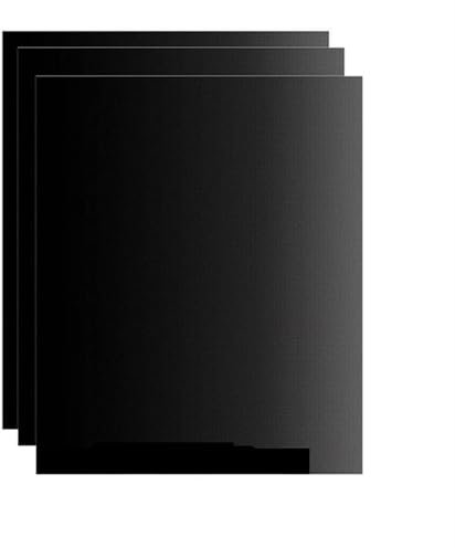 XIUsheUA Tapis pour Barbecue 1/2/3/5/10 pièces Tapis de Barbecue antiadhésif 40 * 33cm Tapis de Cuisson Outils de BBQ Cuisson Tapis de Cuisson Feuille de Barbecue Outils de Cuisine(3pcs)
