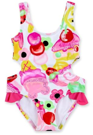 Tuc Tuc Rosa Trikini flicka Creamy Ice (storlek 1 år), Vit, 1 år