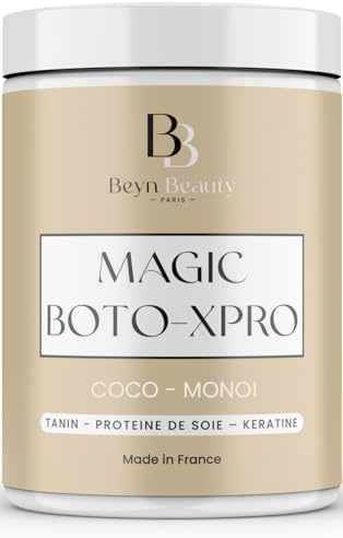 Beyn Beauty® Magic Boto-xpro Haarpflege I Haar-Boto-xpro Pflege für geschädigtes Haar – spendet Feuchtigkeit, repariert und stärkt das Haar Keratin – Made in France (Coco - Monoi)