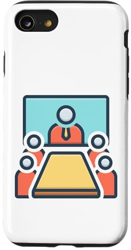 Meeting in The Conference Room Boardroom Meeting Office Case for iPhone SE (2020) / 7 / 8