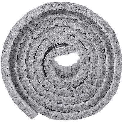 VILLCASE Möbelunterlage Selbstklebend Filzband 1000x50x5mm Bodenschutz Tischbeinschutz Geräuscharm rutschfest Fürs Zuhause Und Büro