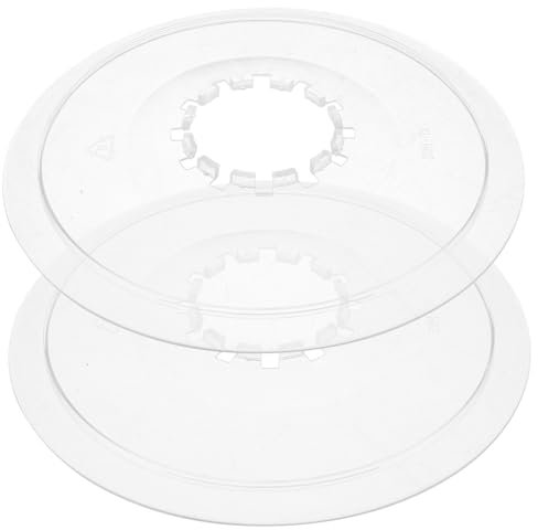 JOINPAYA Fahrrad Schwungradschutz Kunststoff Transparent Kettenschutz Hinterrad 138mm Abs Robust Für Mountainbike Laufradspeichenabdeckung Schutz Bei Stößen