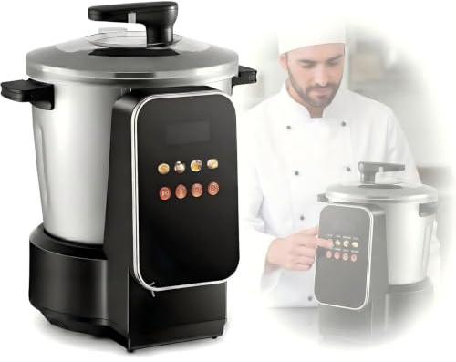 Máquina Automática Inteligente Para Preparar Fufu, Acero Inoxidable