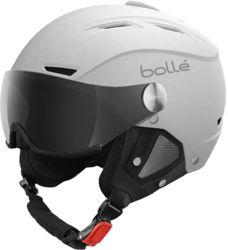 bollé BACKLINE VISOR | Ski Helmet | Adjustable Ventilation | Removable Ear Pads | ABS Shell | Visor Cat. 3