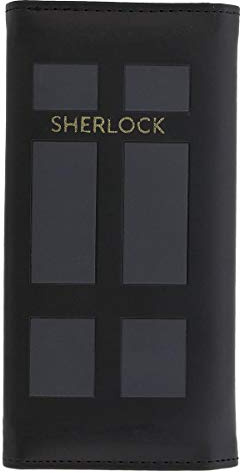Sherlock Holmes Women's Clutch Wallet: 221B Baker Street
