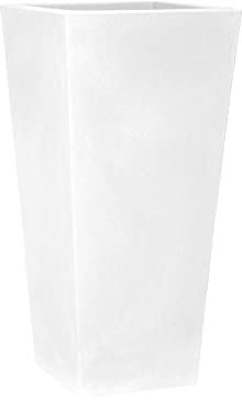 Nicoli R5638B Evolution - Vaso rotante Eros, 38 x 38 x 80 cm, bianco 38 x 38 x 80 cm