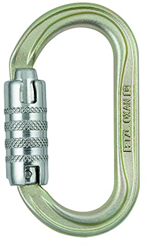 Petzl m72 a TLA New Oxan hochfesten Karabiner, oval Größe: triact-Lock, Gold