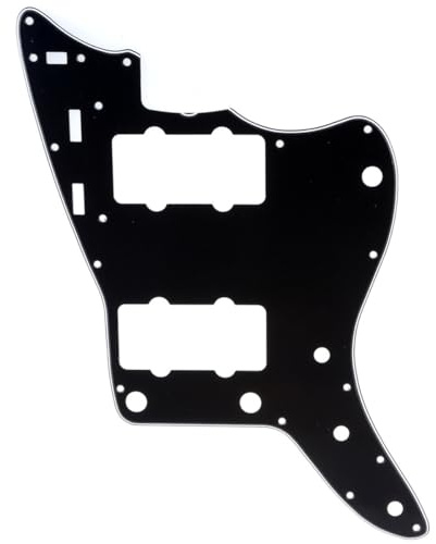 Musiclily Pro 13 Löcher 65 60s Vintage Schlagbrett 3 lagig Schwarz