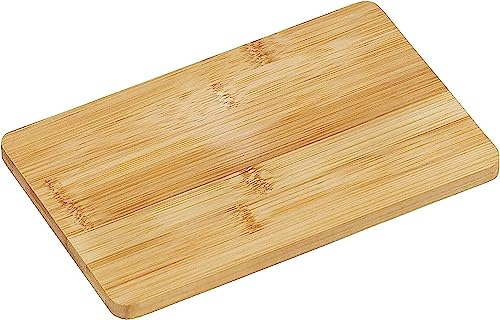 Tagliere in bambù, 22 x 14 cm, tagliere da cucina, tagliere per la colazione, tagliere in legno, 99