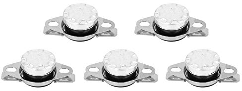 Interruptor de Mesa por Temperatura Interruptor Control Temperatura 5uds., Interruptor Ksd301 Termostato Control Temperatura Para Varios Productos Calefacción Eléctrica Interruptor Control Térmico(90)
