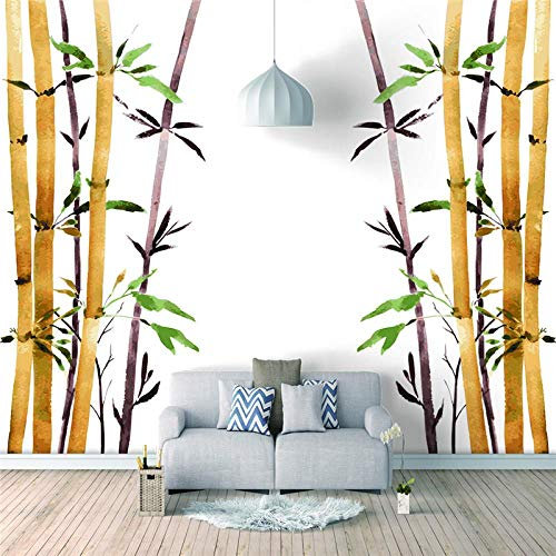 Fotomurales bambú 300x200cm Decoración de Pared decorativos Murales moderna de Papel Pintado Sala Living Oficina Dormitorio