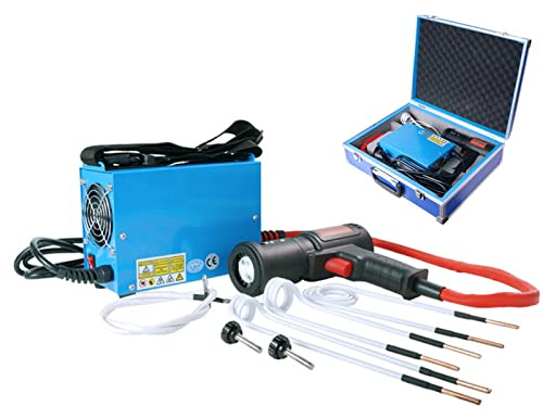 ALSUP Chauffage à Induction 1500W magnétique pour Automobile Chauffage sans Flamme Outil à Main pour enlever Les boulons et Les vis rouillées,220V
