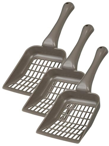 Trixie 4049 Streuschaufel, farblich Sortiert, M 26 x 10.5 cm (Packung mit 3)